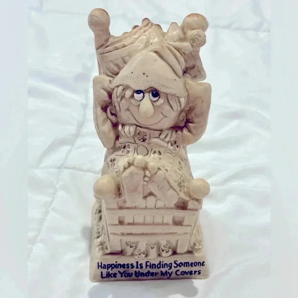 W&R Berries Other - 1970 W&R Berries Figurine Happiness Is Finding Someone Like You Under My Covers